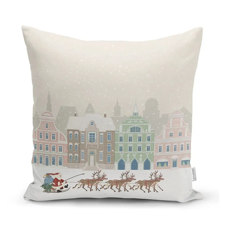 Poszewka na poduszkę ze świątecznym motywem 43x43 cm Merry Christmas – Mila Home