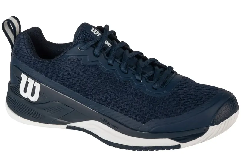 Wilson Rush Pro 4.5 WRS333520, Męskie, Granatowe, buty do tenisa, tkanina, rozmiar: 47 1/3