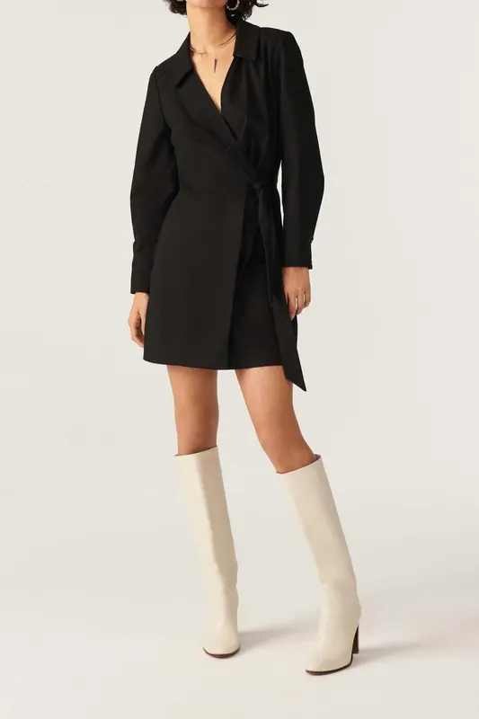BA&SH Mini Dress Black Maat: XS | Mini Jurken Outlet | Dames | Zwart