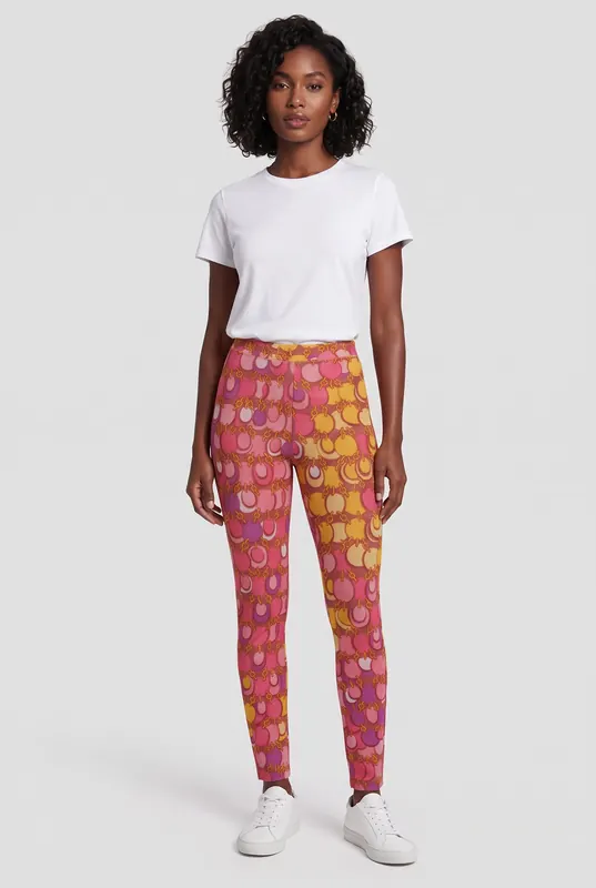 Moschino Trousers Grey Maat: 38 | Leggings Outlet | Dames | Roze