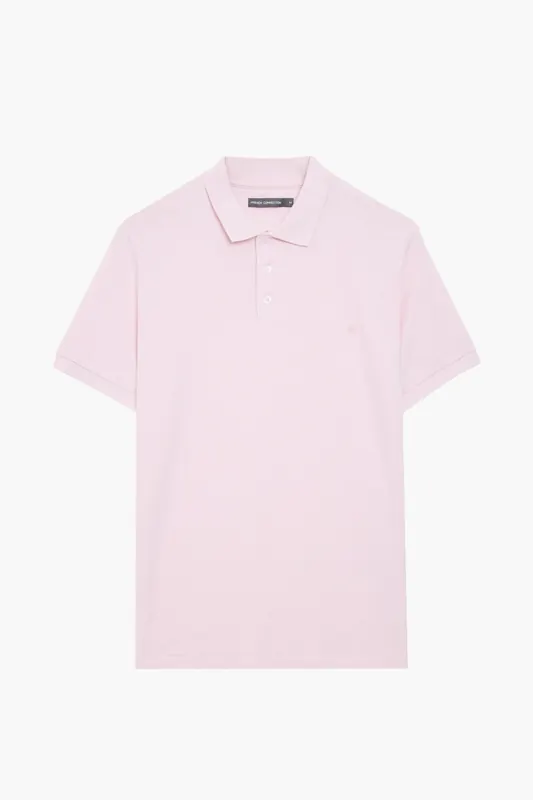 French Connection Polo Pink Mel/pink Maat: M | Poloshirts Outlet | Heren | Roze