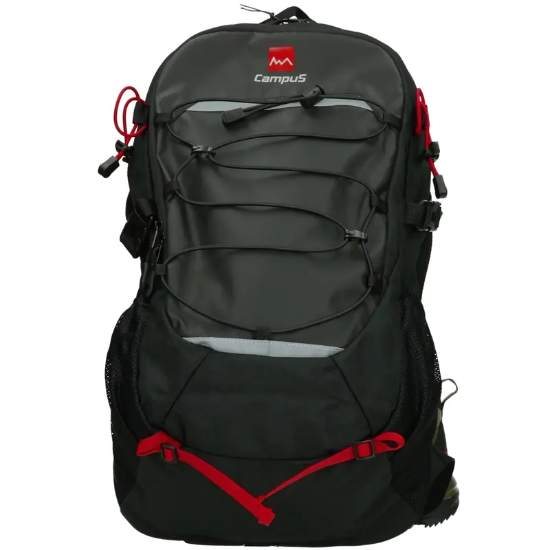 Campus Eyre 22L Backpack CU0715125200, Unisex, Czarne, plecaki, poliester, rozmiar: One size