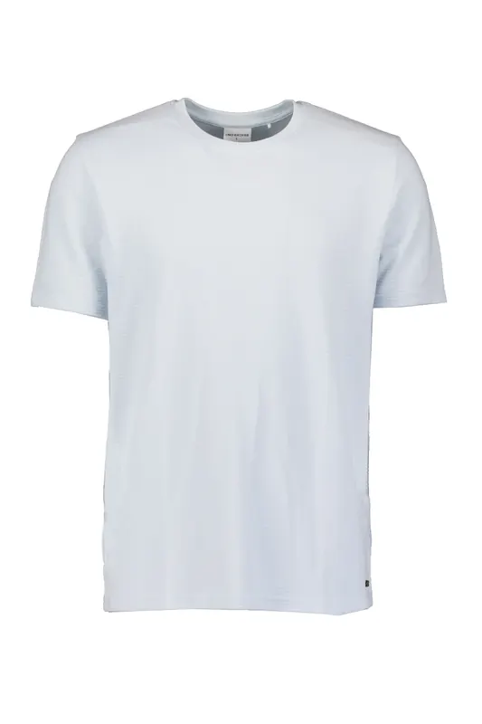 No Excess T-shirt Crewneck Ottoman Sky Maat: M | Basic T-Shirts Outlet | Heren | Wit