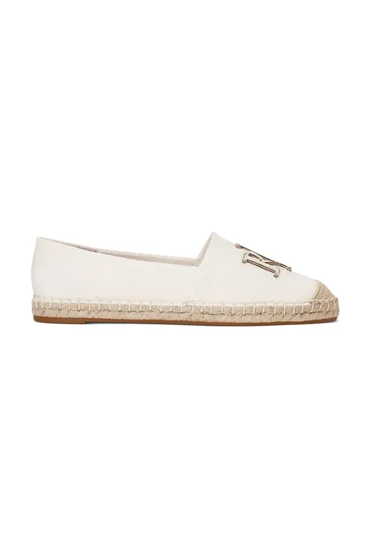 Lauren Ralph Lauren espadryle damskie skórzane Cameryn