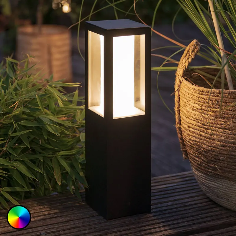 Słupek oświetleniowy Philips Hue Impress, czarna, RGBW