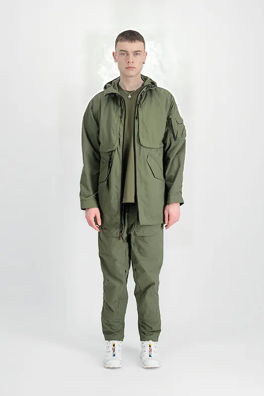 Alpha Industries Utility Fishtail Jacket Uv Sage-green Maat: S | Lichte Jassen Outlet | Heren | Groen