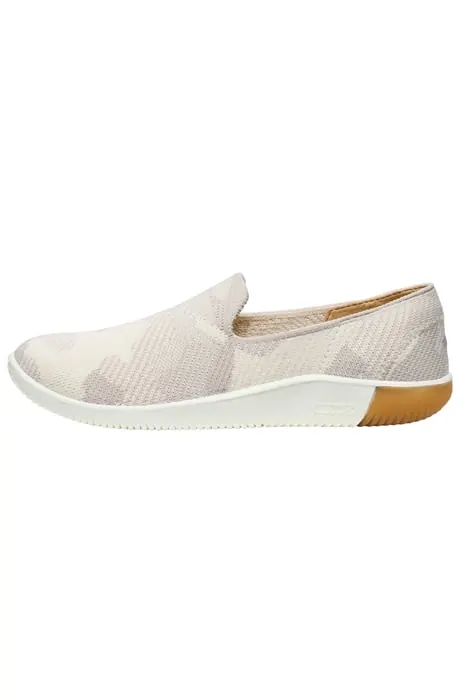 Keen Knx Knit Slip-on Silver Lining/birch Maat: 38.5 | Instappers Outlet | Dames | Ecru