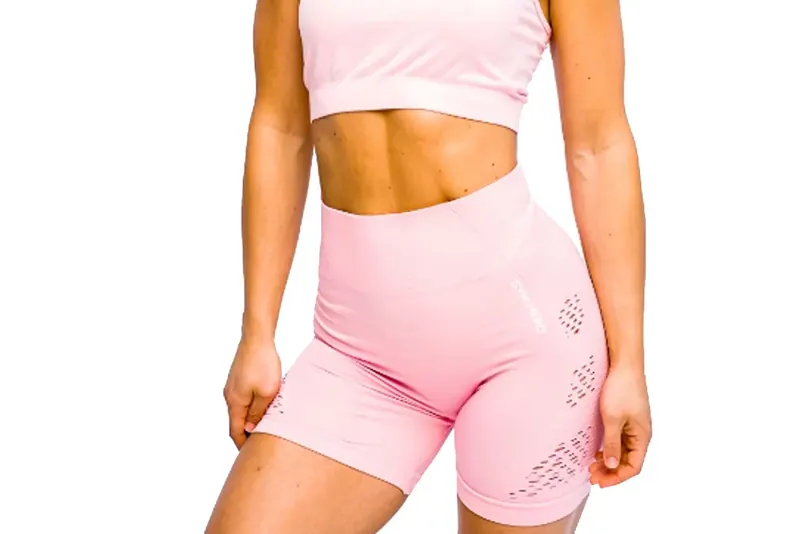 GymHero California Cute Shorts MILKSHAKE, Damskie, Różowe, spodenki, poliamid, rozmiar: M