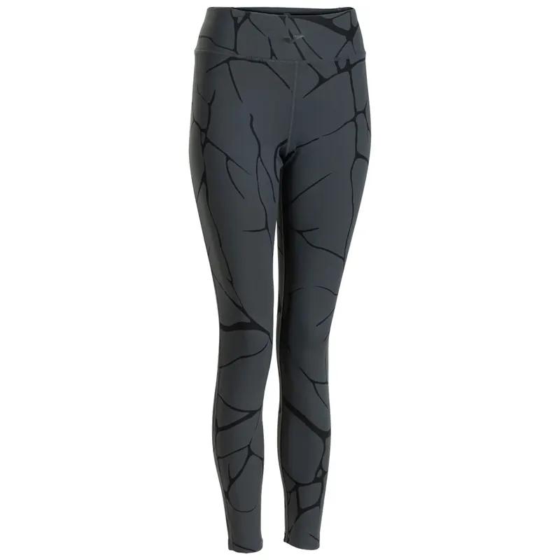 Joma Breath Long Tights 902326-100, Damskie, Czarne, leginsy, poliester, rozmiar: L
