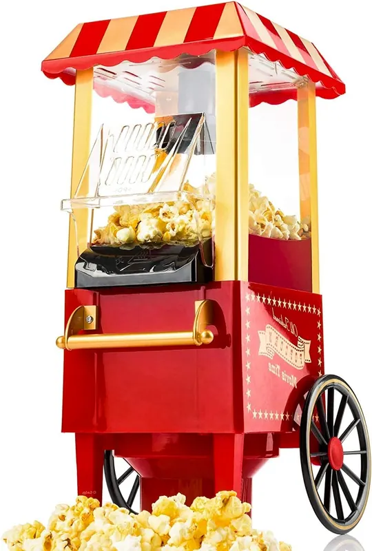 Stroj Na Popcorn Retro Gadgy Horúci Vzduch Bez Oleja