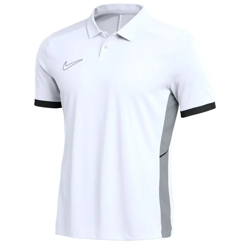 Nike Dri-Fit Academy 25 SS Polo FZ9759-100, Męskie, Białe, koszulki polo, poliester, rozmiar: XXL