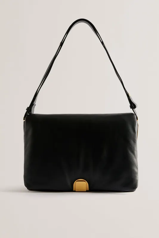 Ted Baker Samilla Lock Detail Soft Quilted Black Maat: OS | Handtassen Outlet | Dames | Zwart