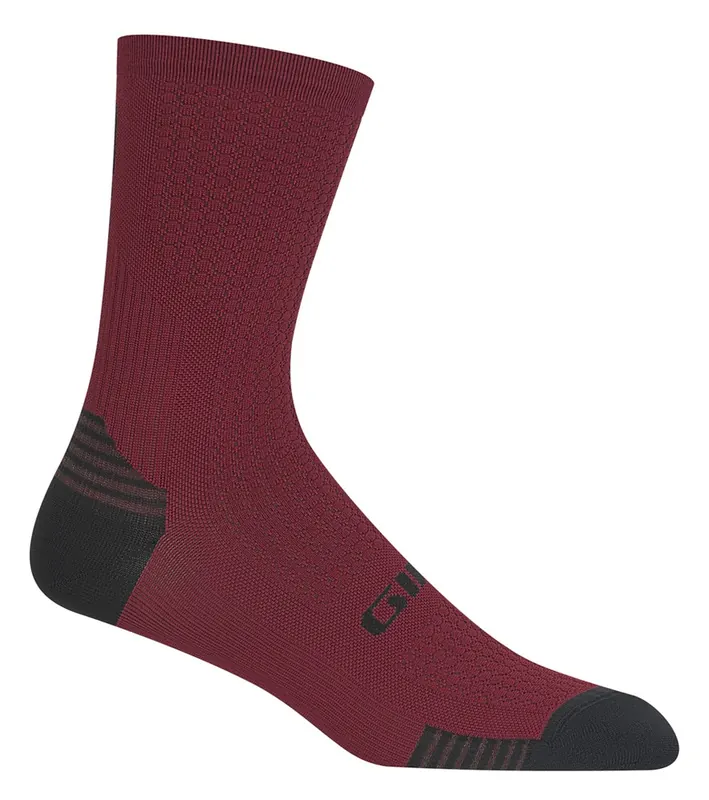 GIRO Skarpety HRC+ GRIP czerwony (L (43-45))