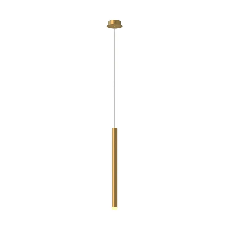 Lampa wisząca LED Cala, aluminium, kolor złoty