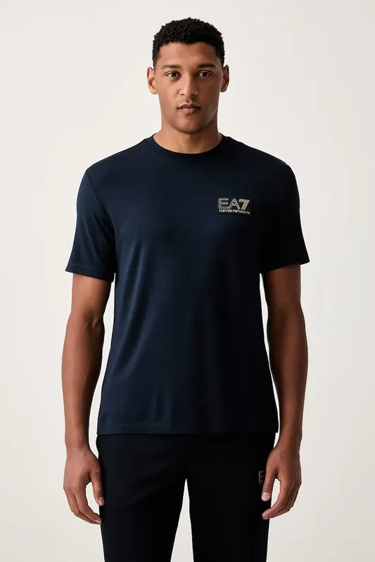 EA7 Emporio Armani T-shirt męski z wiskozą