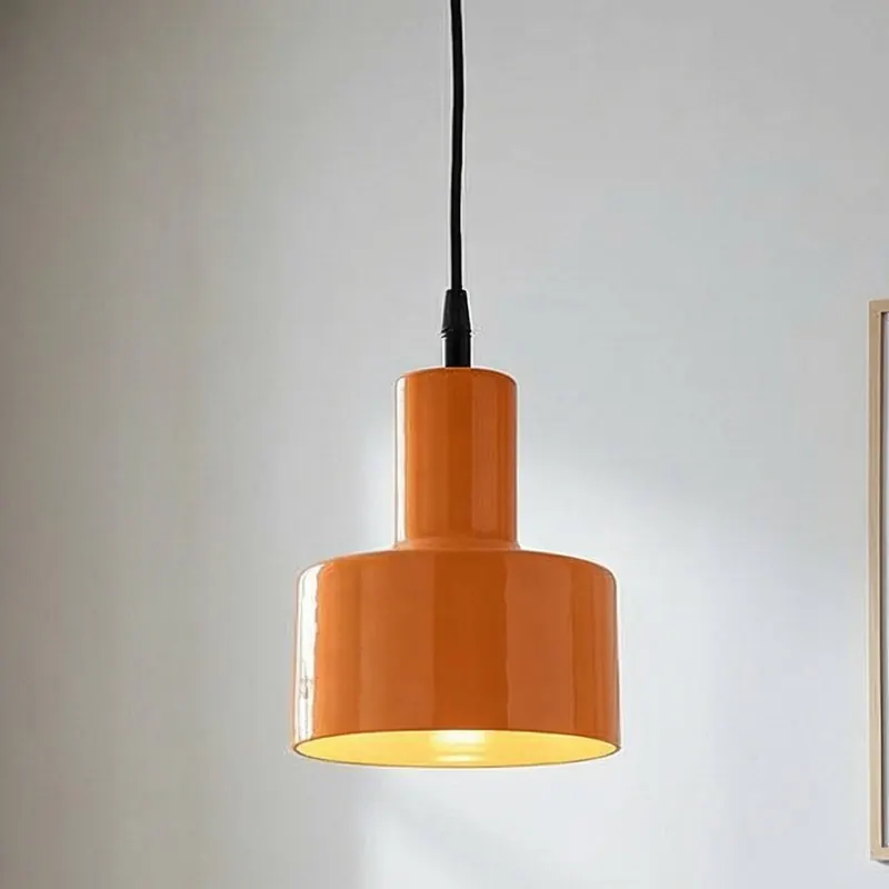 PR Home Żyrandol Solo Small z wtyczką Ø13cm, pomarańczowy