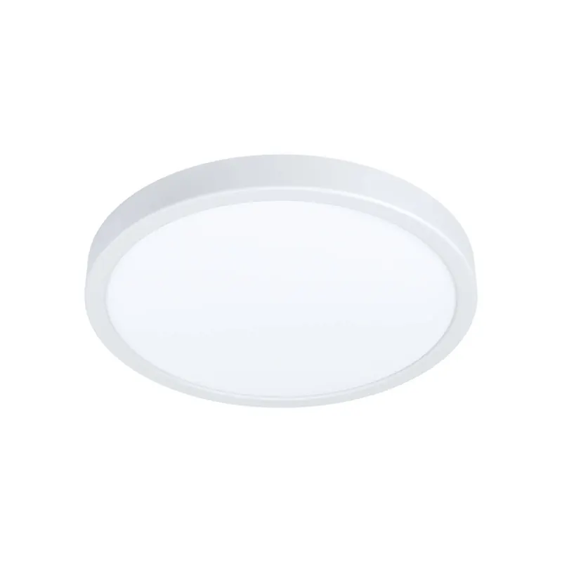 EGLO connect Oprawa natynkowa LED Fueva 6-Z, biała, Ø27 cm
