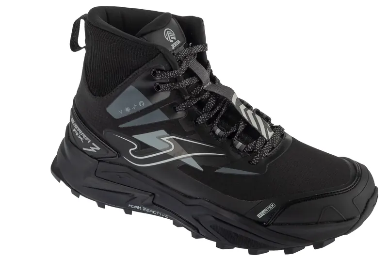 Joma Sierra AX3 Men 2501 TKSIX3W2501, Męskie, Czarne, buty trekkingowe, przewiewna siateczka, rozmiar: 41