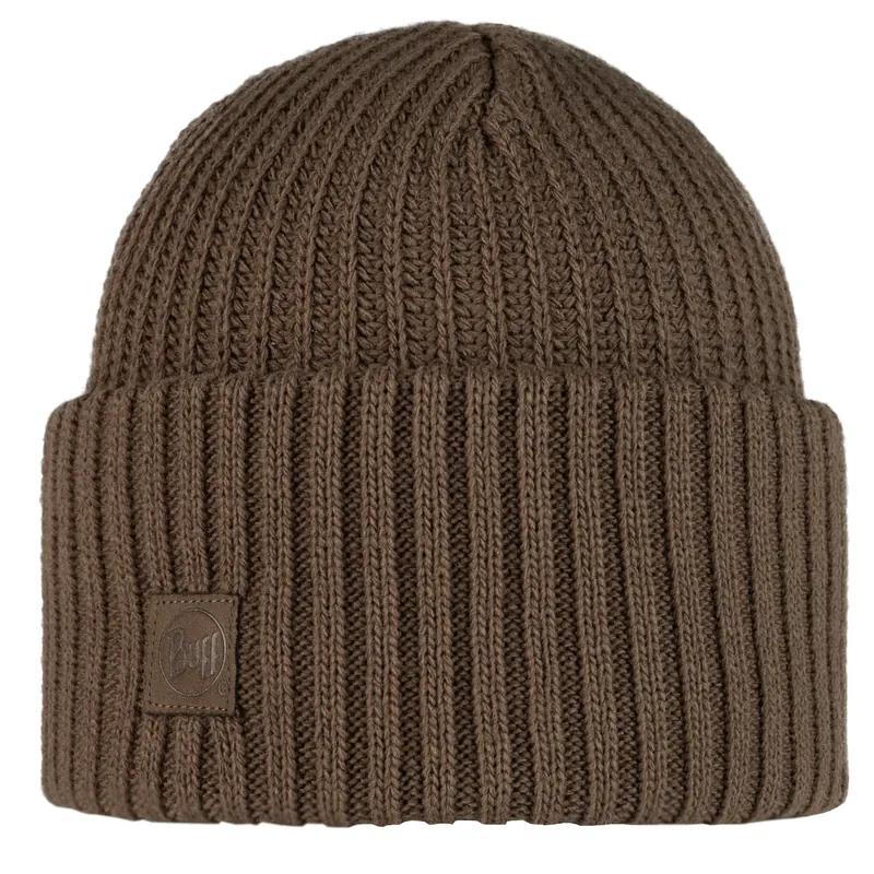 Buff Rutger Hat Beanie 1296943151000, Unisex, Brązowe, czapki, akryl, rozmiar: One size