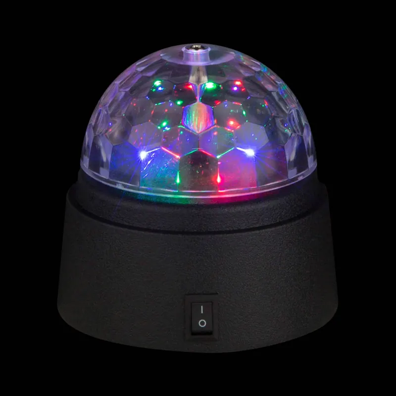 Stołowa lampa dekoracyjna Disco kolorowe światło