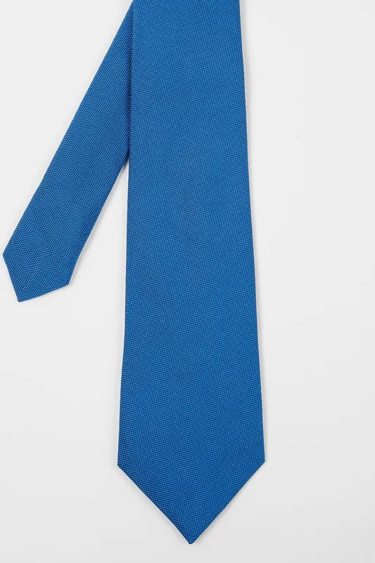 Paul Smith Men Tie Plain Silk Cobalt Blue Maat: 6 | Stropdassen Outlet | Heren | Blauw
