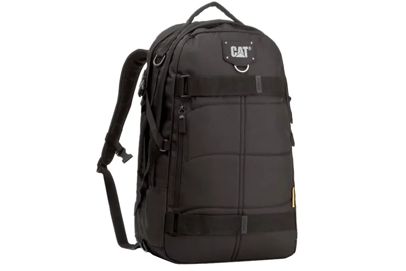 Caterpillar Bryan Backpack 83433-01, Unisex, Czarne, plecaki, poliester, rozmiar: One size