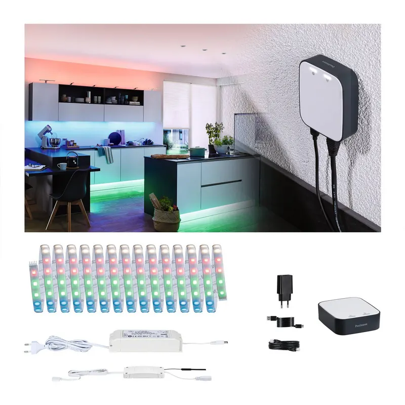 Bramka Paulmann Smart Set MaxLED 500 IP44 RGBW ZigBee 5m