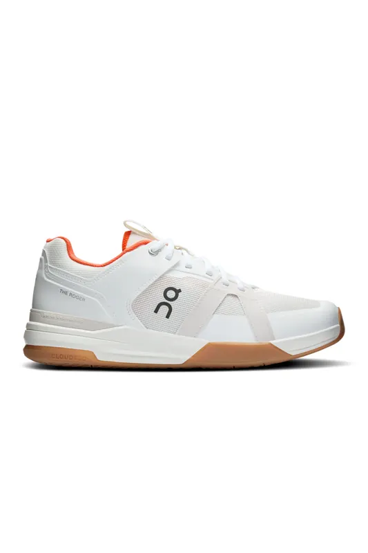 On The Roger Clubhouse Pro 1 Ivory | Flame Maat: 42 | Hardloopschoenen Outlet | Heren | Wit