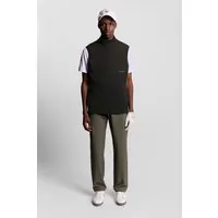 Lyle & Scott Golf Windjammer Full Zip Vest Jet Black Maat: XXL | Bodywarmers Outlet | Heren | Zwart