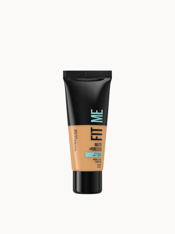 Maybelline Fit Me! Matte and Poreless Foundation 30ml (Various Shades) - 332 Golden