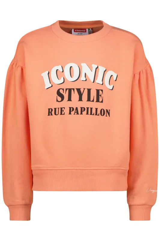 Vingino Noran Pastel Papaya Maat: 14 | Truien Outlet | kids