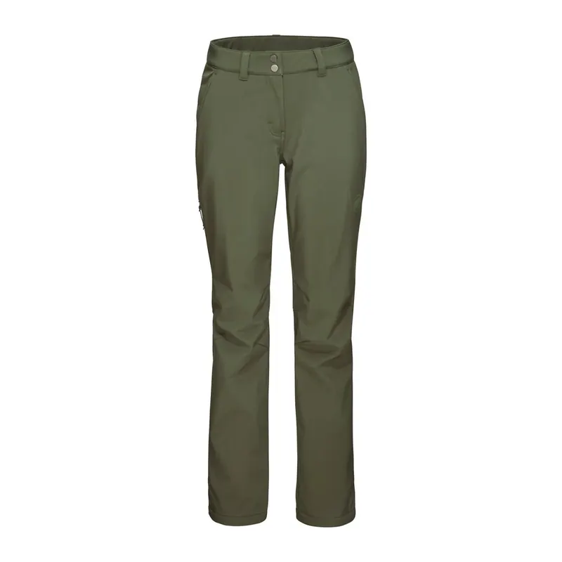 MAMMUT spodnie damskie trekkingowe Runbold Winter zielone (40)