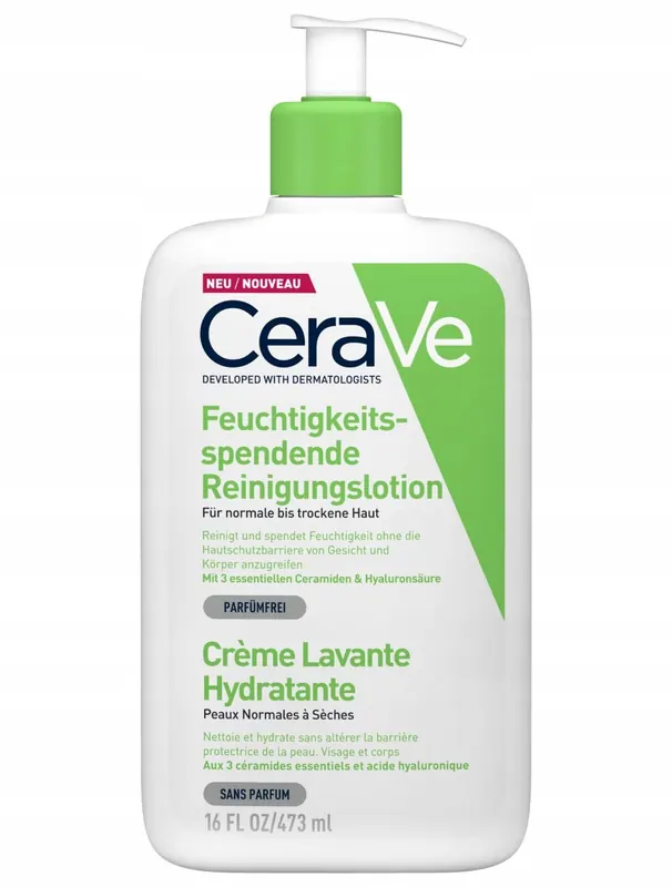 CeraVe Nawilżająca Emulsja do Mycia Ciała 473ml