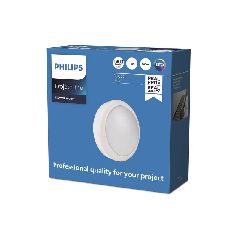 Philips Wall-mounted kinkiet LED Ø 18,2cm 4 000 K