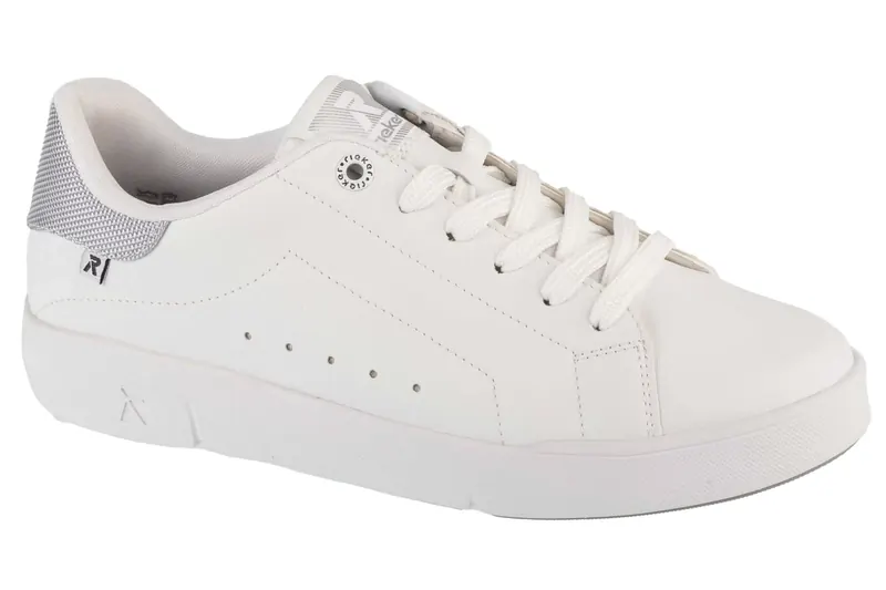 Rieker Shoes 41902-80, Damskie, Białe, półbuty, skóra naturalna, rozmiar: 37