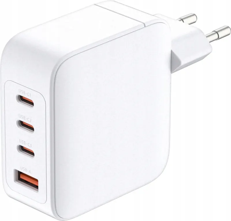 Rýchla Sieťová nabíjačka adaptér D-link 100W GaN 3x Usb-c Usb PD3.0