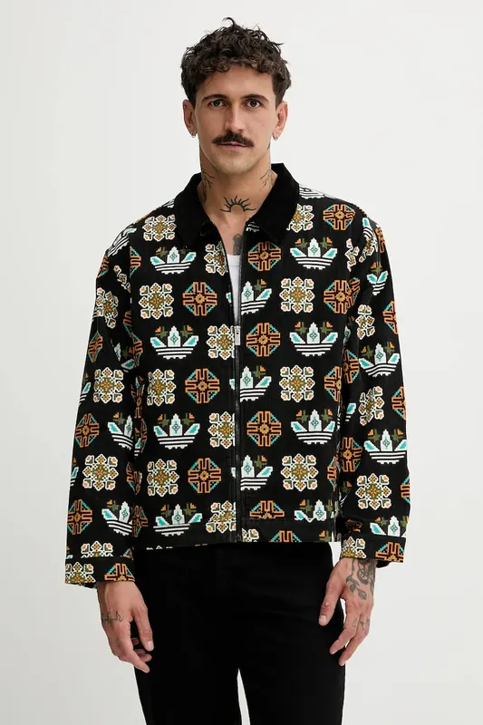 adidas Originals kurtka sztruksowa Monogram
