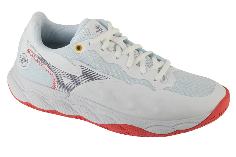 Mizuno Wave Enforce Court AC Tennis 61GA243361, Damskie, Białe, buty do tenisa, skóra syntetyczna, rozmiar: 39