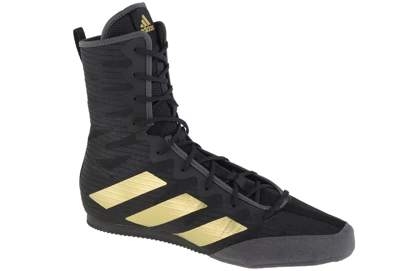 adidas Box Hog 4 GZ6116, Męskie, Czarne, buty bokserskie, tkanina, rozmiar: 48 2/3