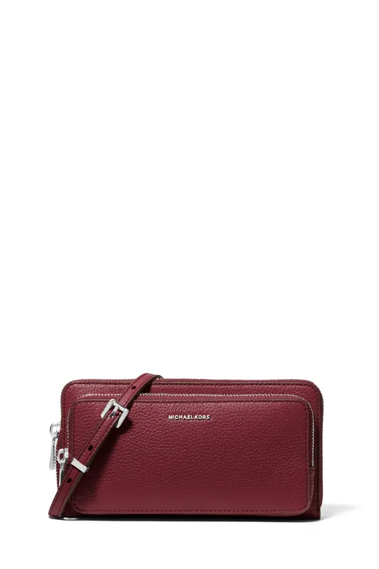 Michael Kors Large Continental Crossbody Oxblood Maat: OS | Tassen Outlet | Dames