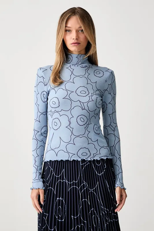Marimekko longsleeve damski wełniany