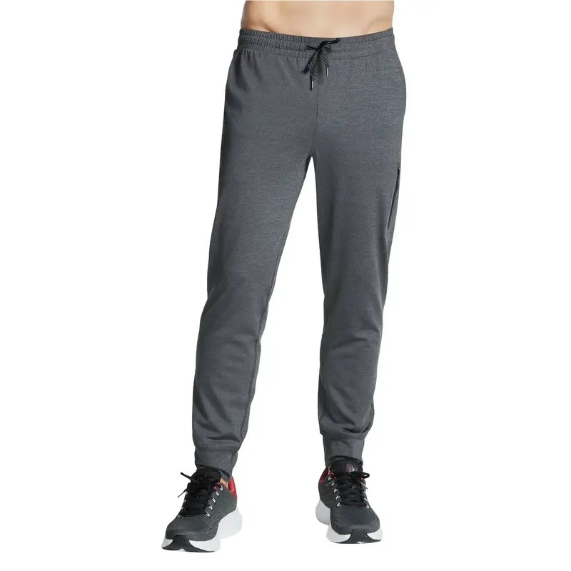 Skechers Skech-Knit Ultra Go Weekend Jogger PT38-BKCC, Męskie, Szare, spodnie, spandex, rozmiar: XL