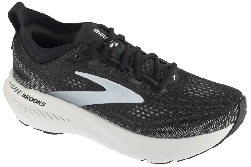 Brooks Glycerin GTS 23 1105031D090, Męskie, Czarne, buty do biegania, tkanina, rozmiar: 45,5