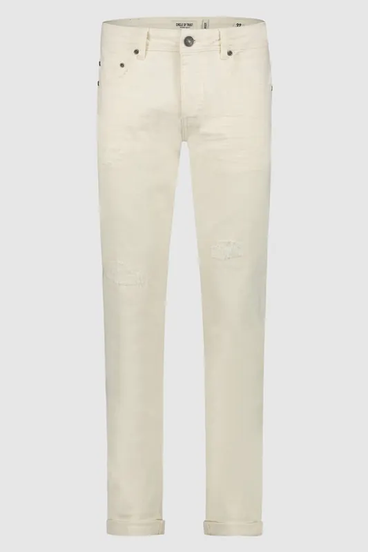 Circle of Trust Jagger Antique White Maat: 33 | Slim Jeans Outlet | Heren | Wit