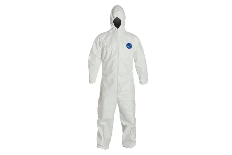 DuPont TD127S 400 Dual Finish TD127SWHXL002500, Męskie, Białe, kombinezony, Tyvek, rozmiar: XL