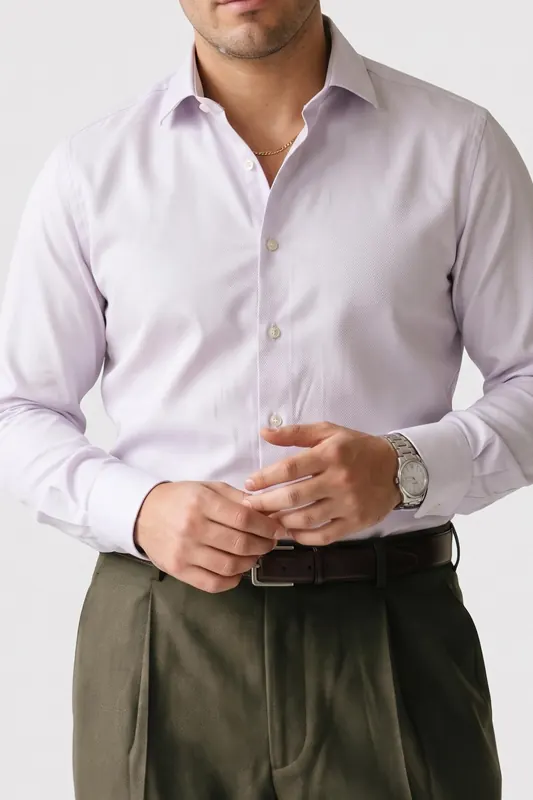 Calvin Klein Slim Collar Shirt Light Tan Maat: 38 | Zakelijke Overhemden Outlet | Heren