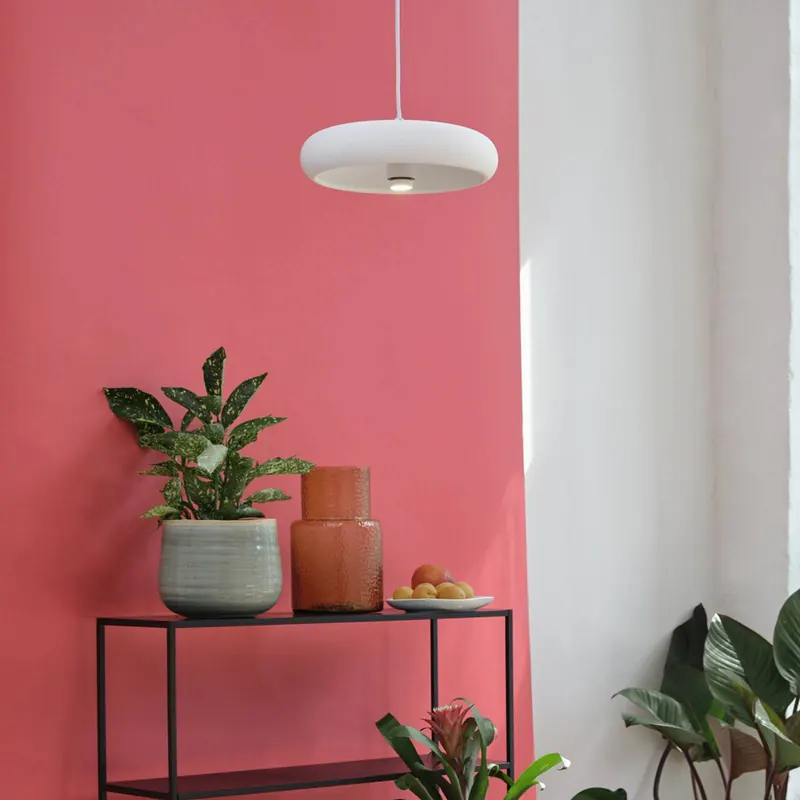 Żyrandol OSRAM Decor Plaster Pure, gips, Ø 30 cm, E27