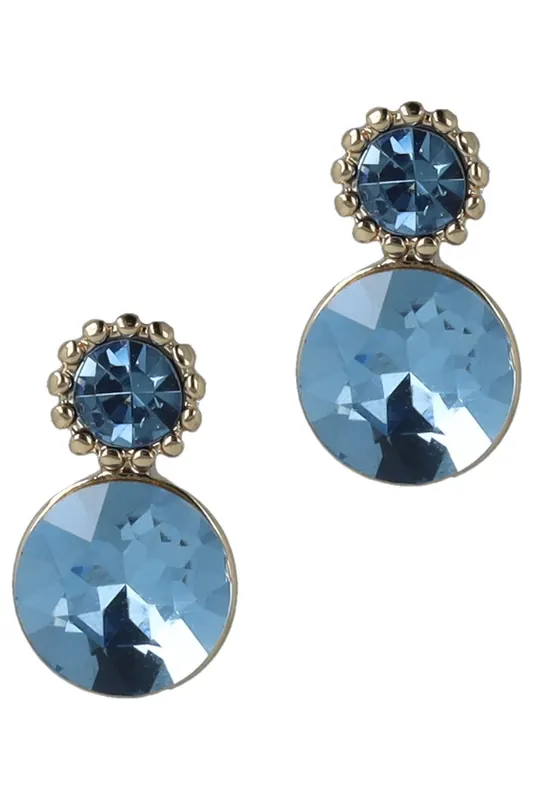 OTAZU Ophelia Earpins Light Sapphire Maat: OS | Oorbellen Outlet | Dames | Blauw