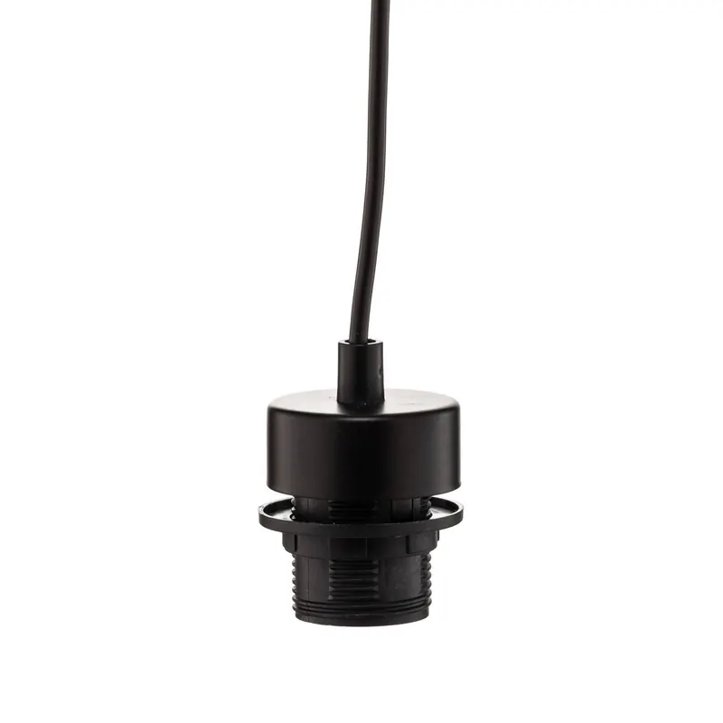Lampa wisząca Arden bez klosza, 1xE27, czarna