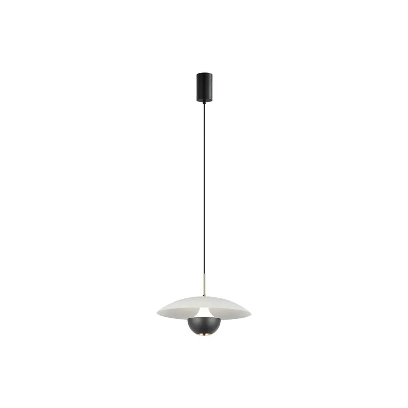 Lampa wisząca LED Valia, szara